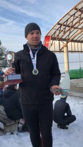 Anton Didenko European Ice Sailing Champion